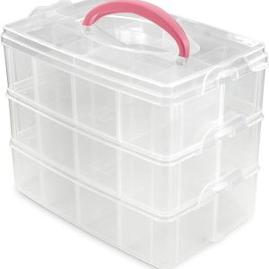 Clear storage box